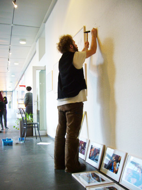 12 Aufbau Ausstellung Funkhaus Halberg